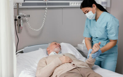 Enfermeras en las residencias de mayores