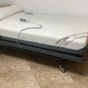Cama articulada eléctrica 105x190 carro elevador