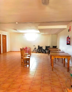 residencia de mayores nuestra señora de las candelas salón comedor